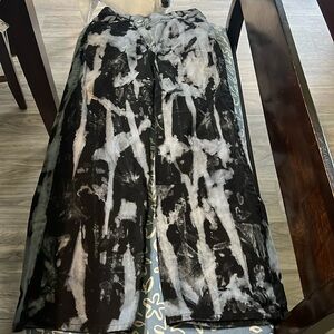 We go Japan light denim tie dye jeans pants sz 4 5